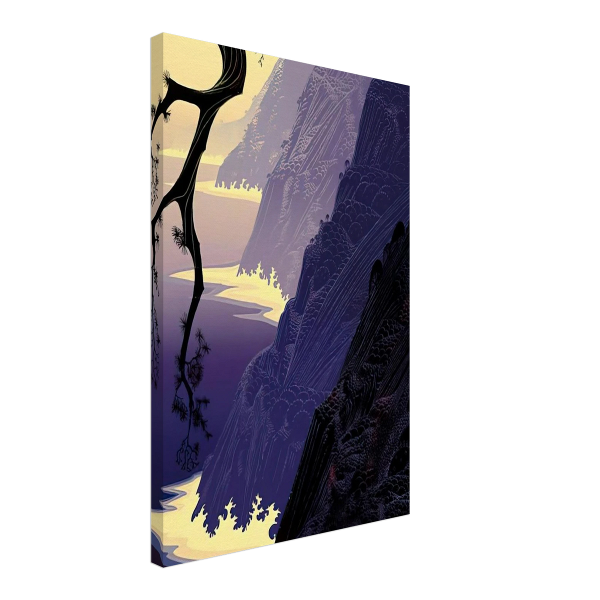 Purple Mist Canvas | Eyvind Earle Canvas | Eyvind Earle Prints