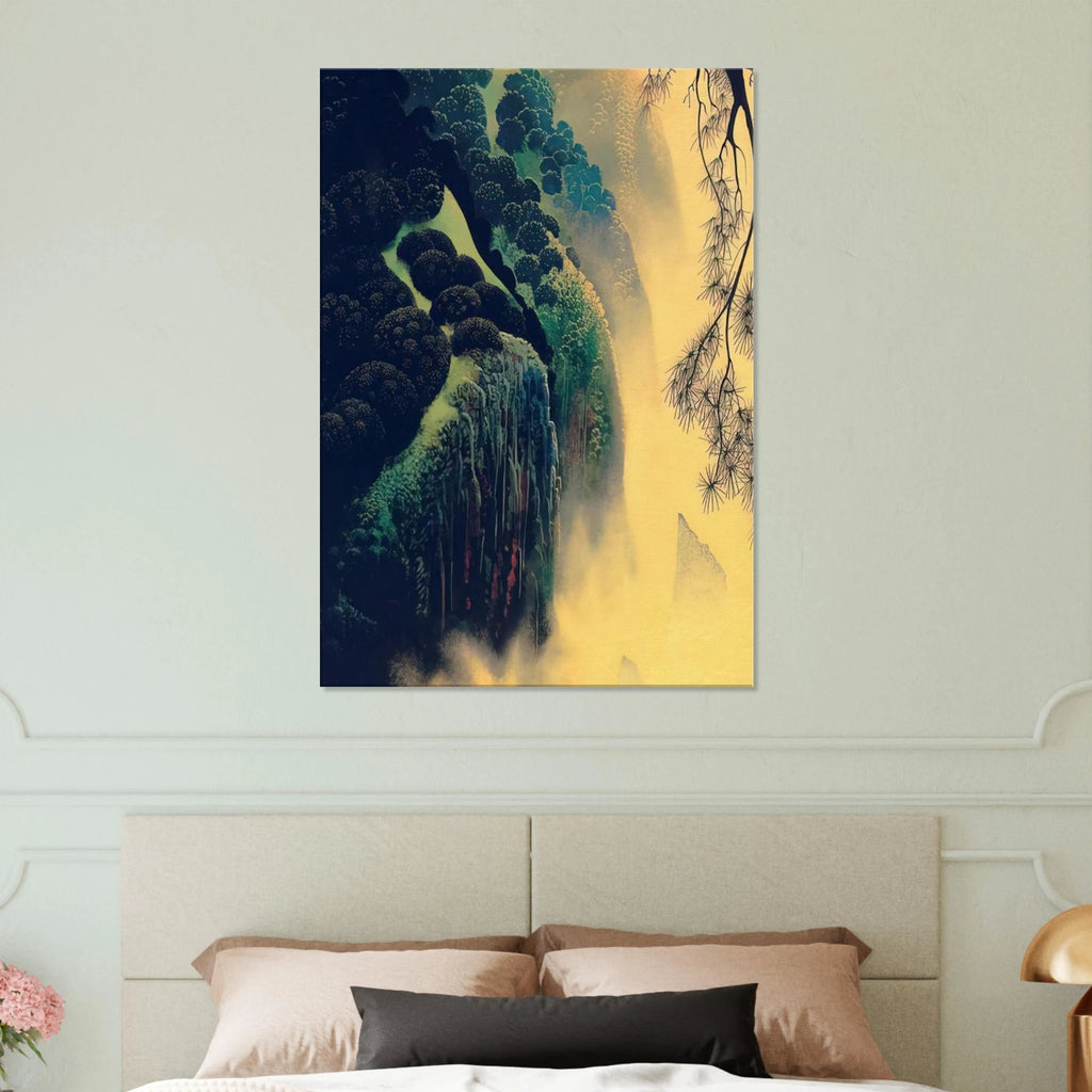 Jeweled Coast Canvas | Eyvind Earle Canvas | Eyvind Earle Prints