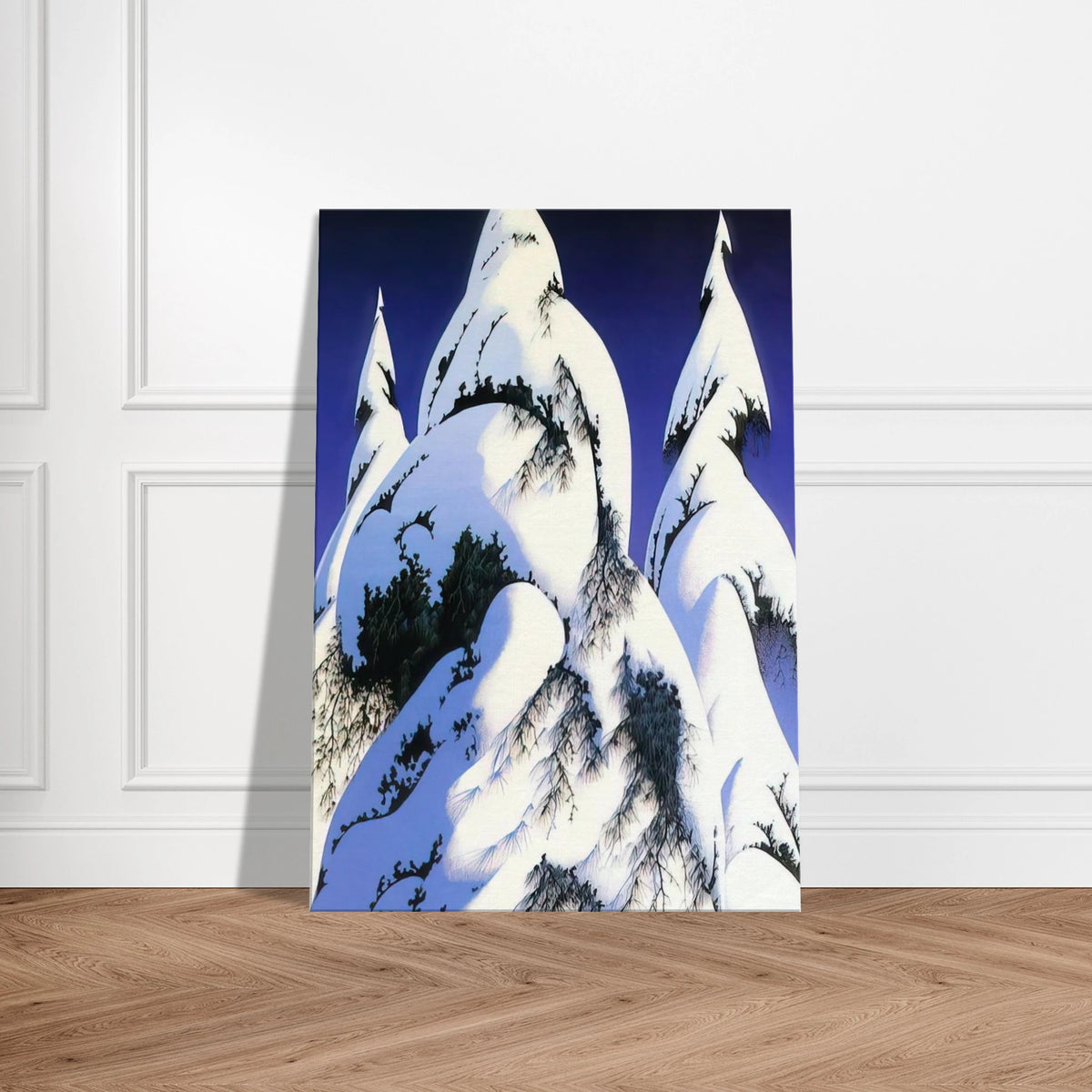Snow Trees Canvas | Eyvind Earle Canvas | Eyvind Earle Prints