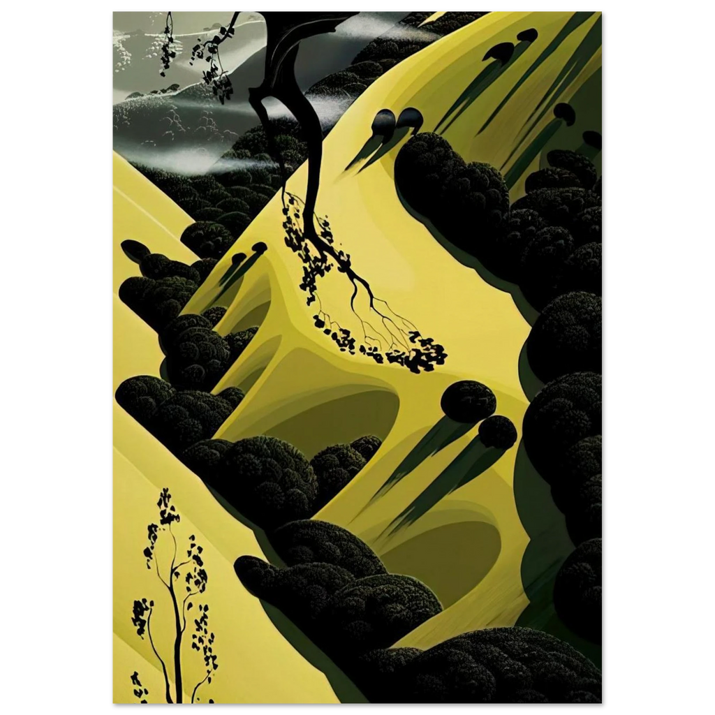 High Country Valley Poster | Eyvind Earle Poster | Eyvind Earle Prints
