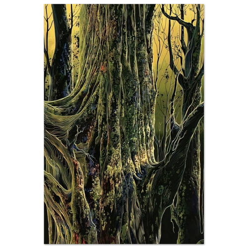 Ancient Tree Poster | Eyvind Earle Poster | Eyvind Earle Prints