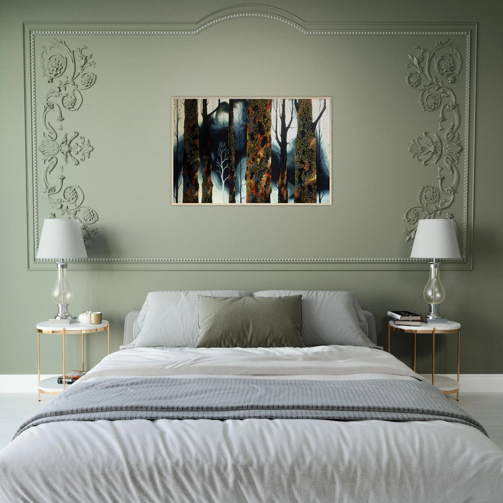 Jewel Trees Framed Poster | Eyvind Earle Framed Prints Wall Art | Eyvind Earle Prints