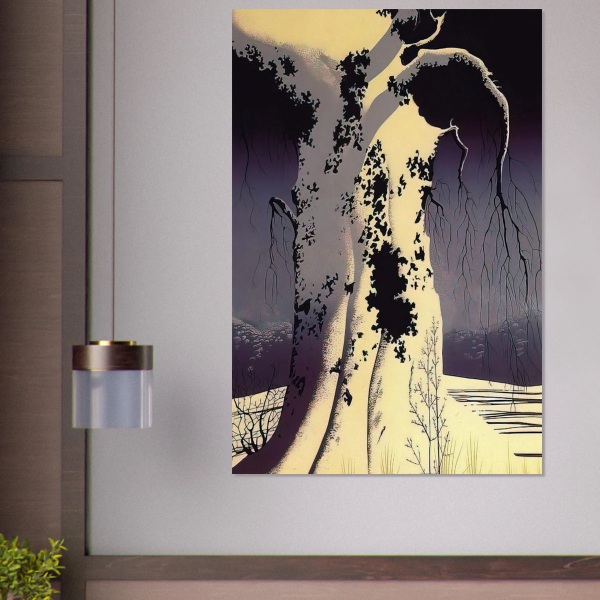 Black Oak Poster | Eyvind Earle Poster | Eyvind Earle Prints