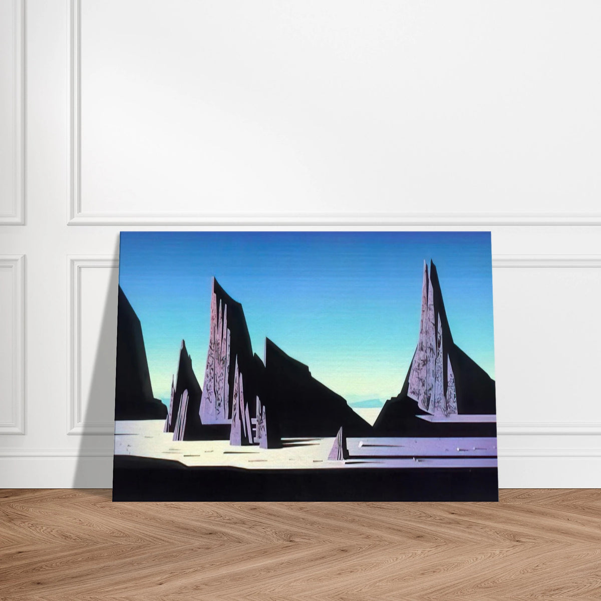 Desert Rocks Canvas | Eyvind Earle Canvas | Eyvind Earle Prints