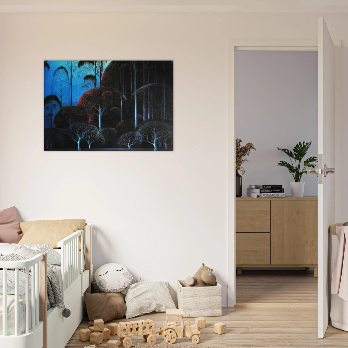Enchanted Forest Canvas | Eyvind Earle Canvas | Eyvind Earle Prints