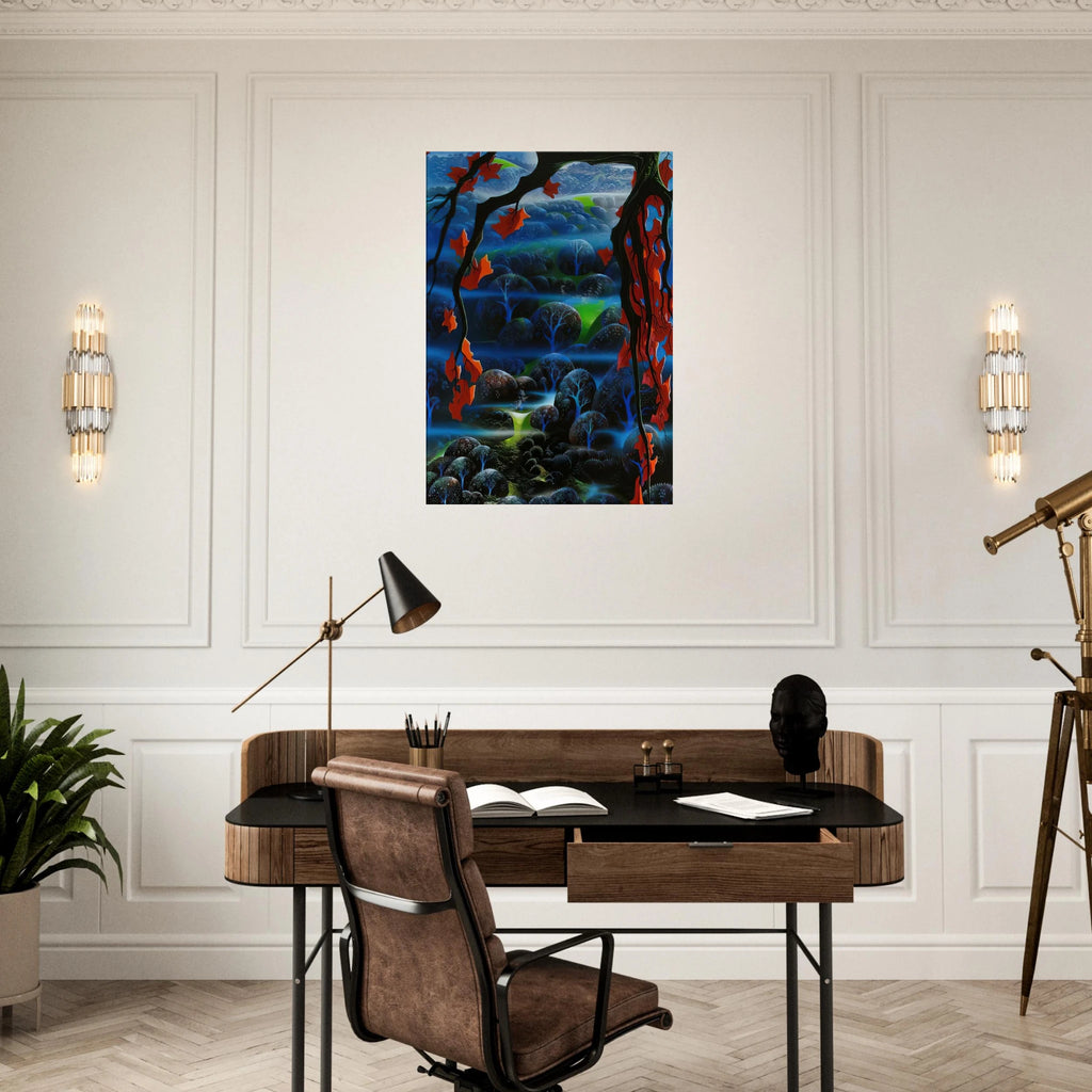 Valley of Dreams Canvas | Eyvind Earle Canvas | Eyvind Earle Prints