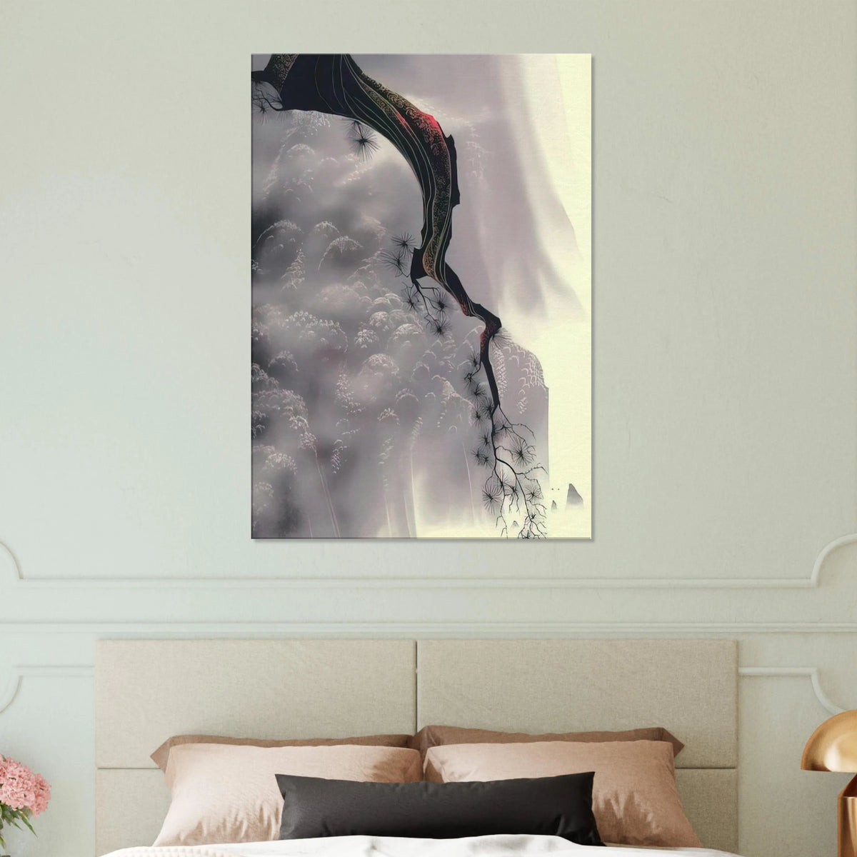 Through the Fog Canvas | Eyvind Earle Canvas | Eyvind Earle Prints