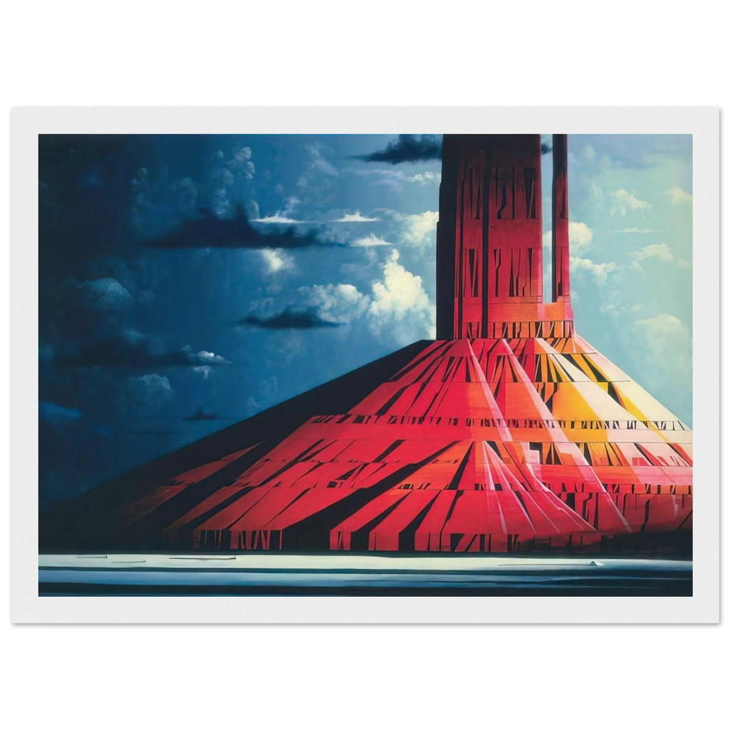 Indian Lands Framed Poster | Eyvind Earle Framed Prints Wall Art | Eyvind Earle Prints