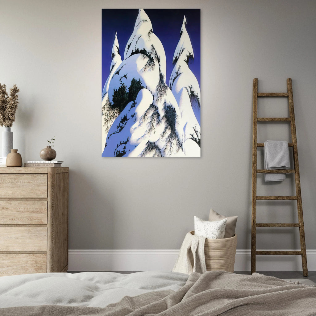 Snow Trees Poster | Eyvind Earle Poster | Eyvind Earle Prints