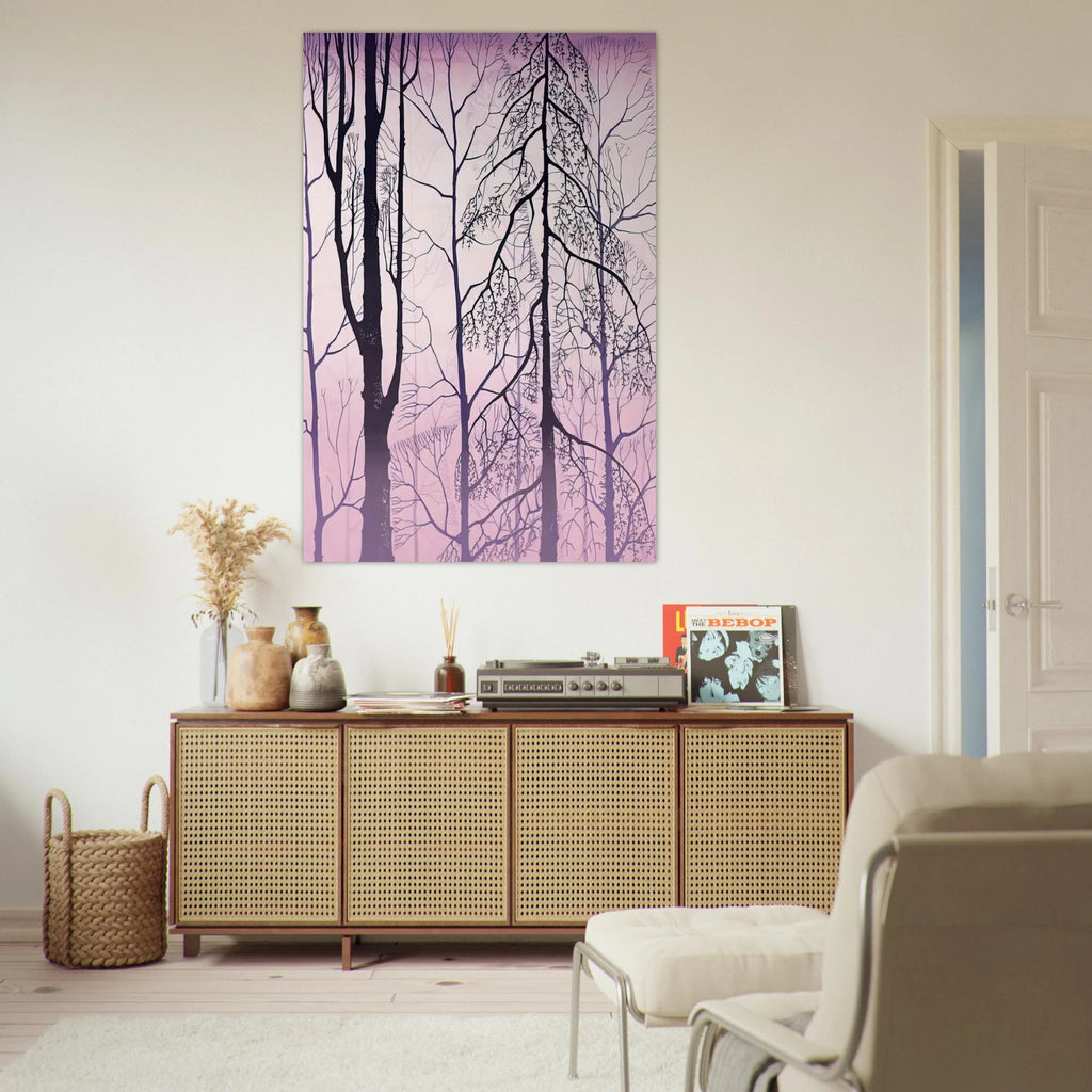 Winter woods Poster | Eyvind Earle Poster | Eyvind Earle Prints