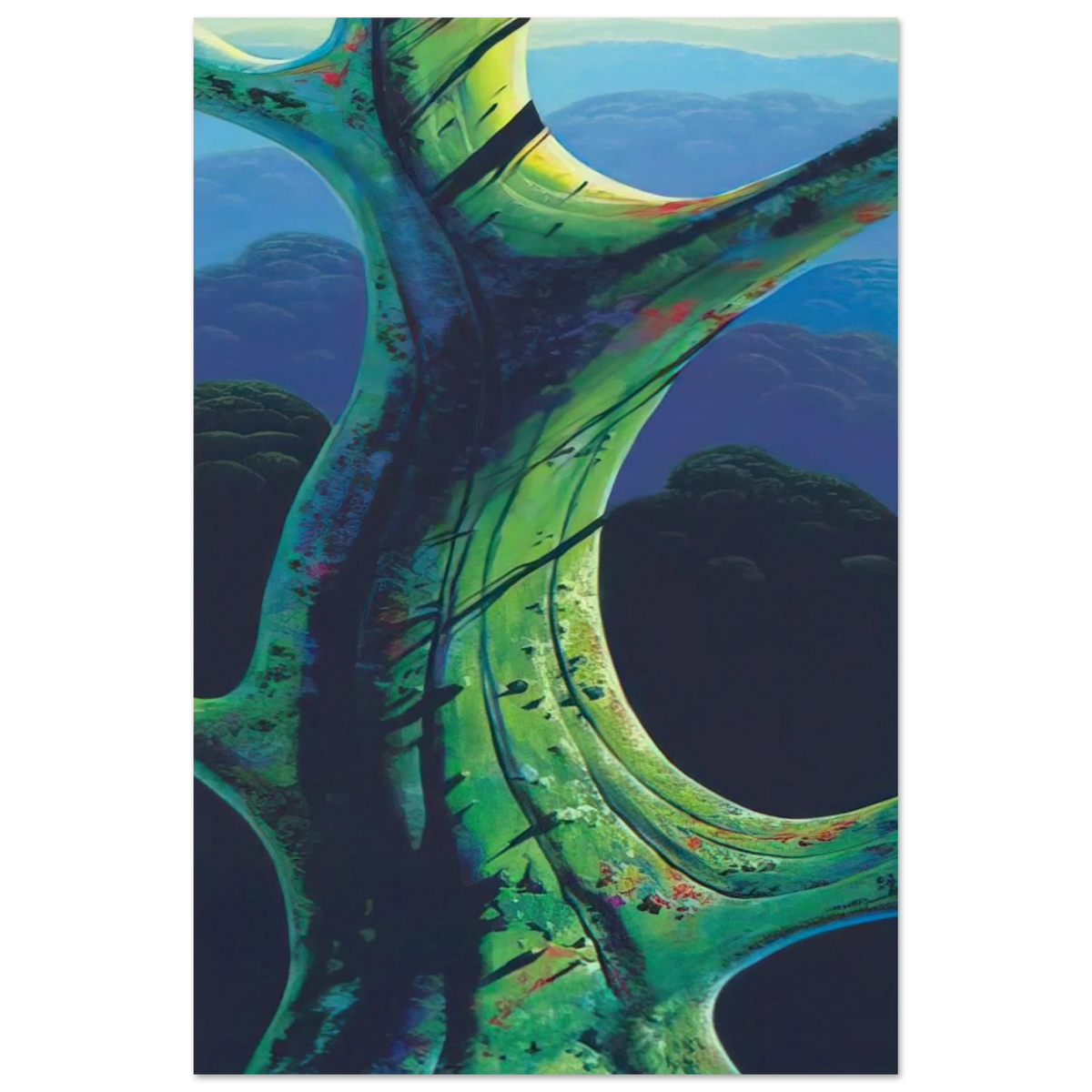 Sky Reach Poster | Eyvind Earle Poster | Eyvind Earle Prints