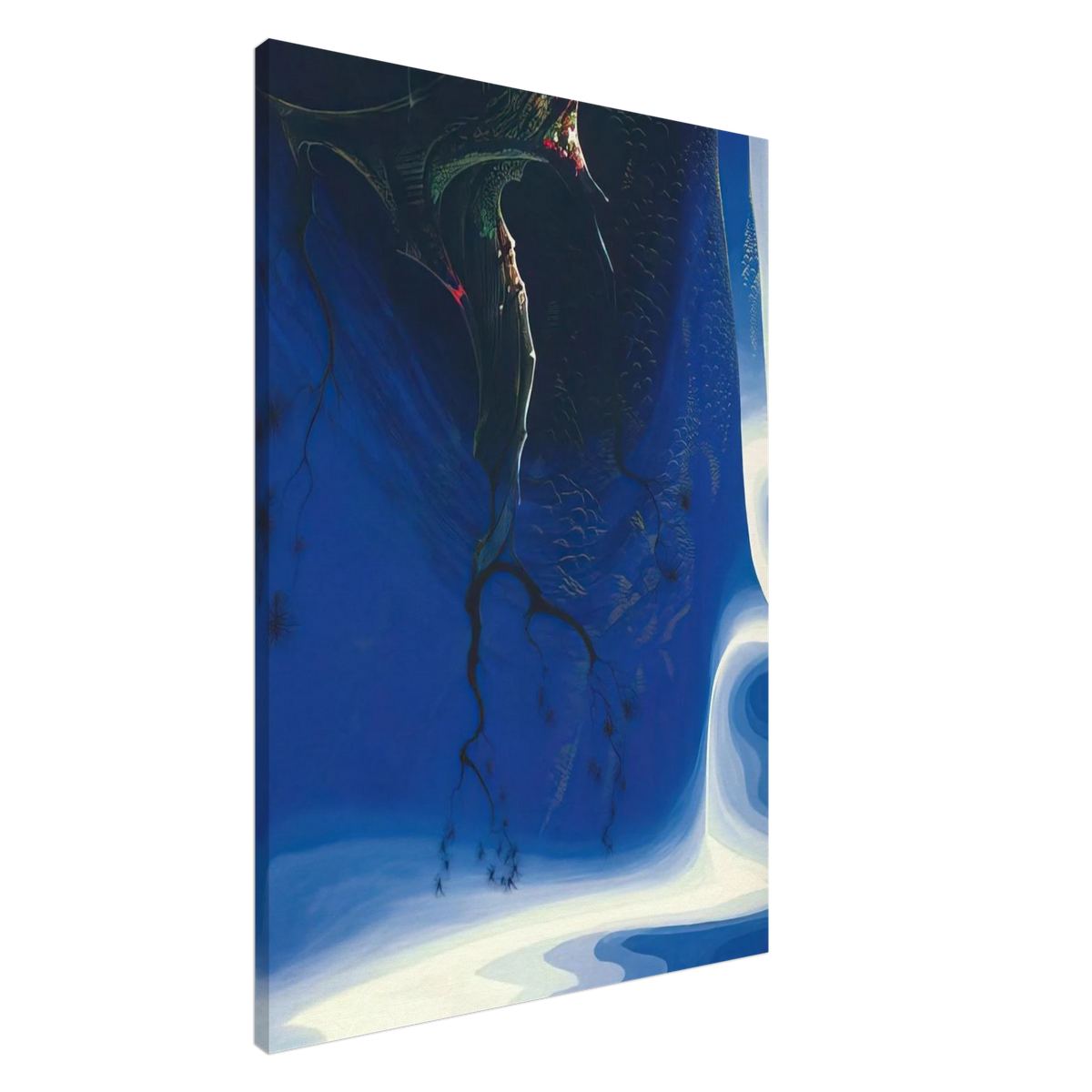 Blue Purple Mist Canvas | Eyvind Earle Canvas | Eyvind Earle Prints