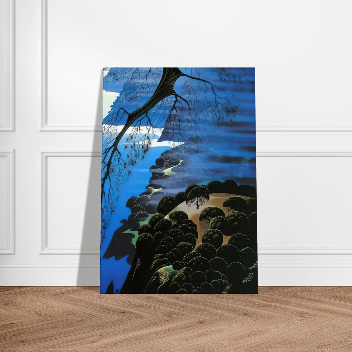 Mystical Coastline Canvas | Eyvind Earle Canvas | Eyvind Earle Prints