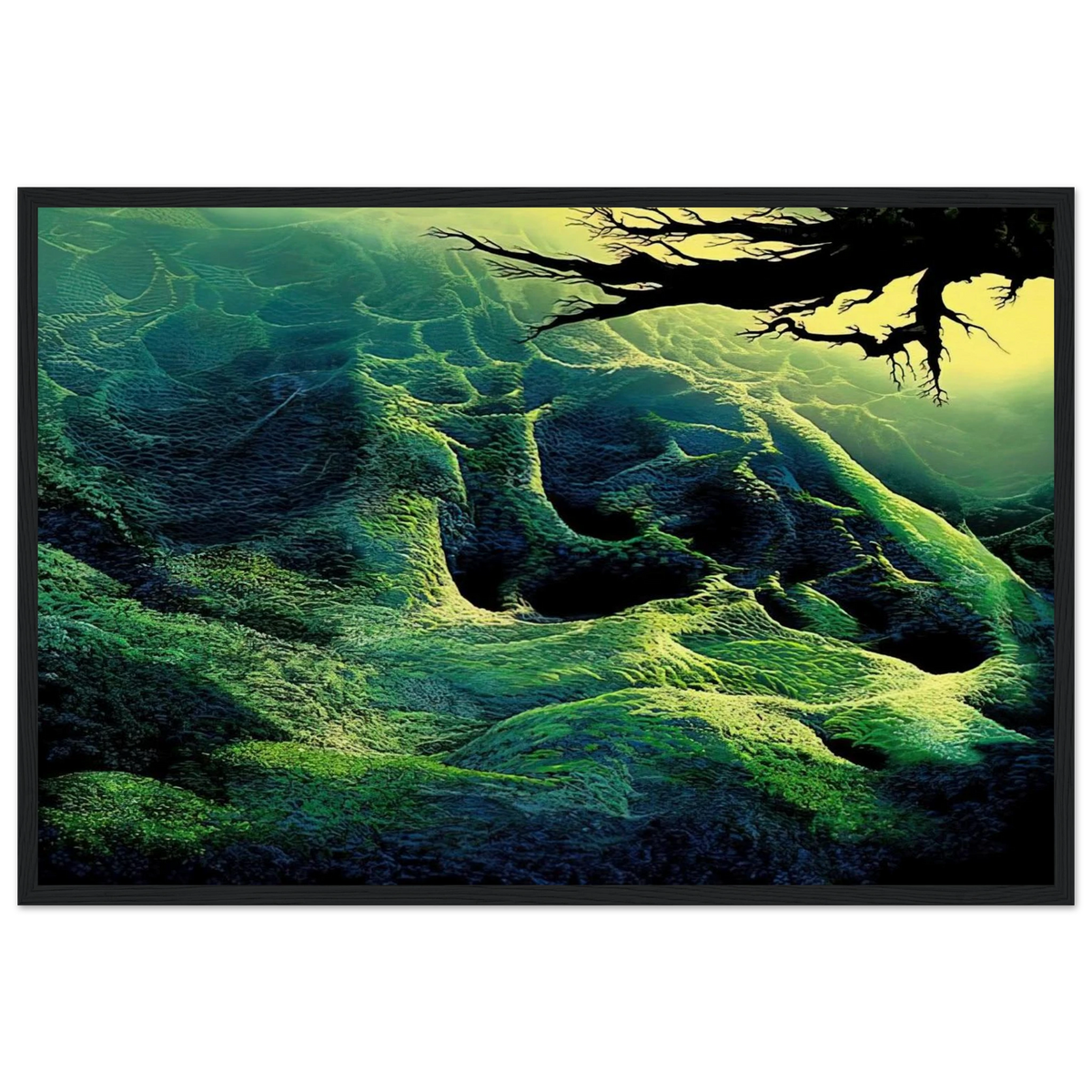 My Soul Framed Poster | Eyvind Earle Framed Prints Wall Art | Eyvind Earle Prints