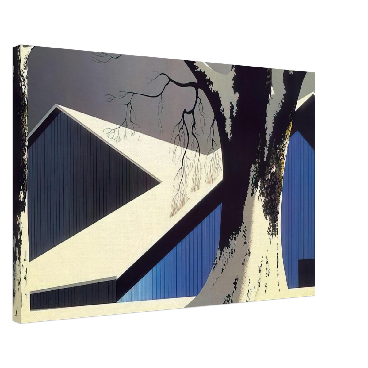 Winter Quiet Canvas | Eyvind Earle Canvas | Eyvind Earle Prints