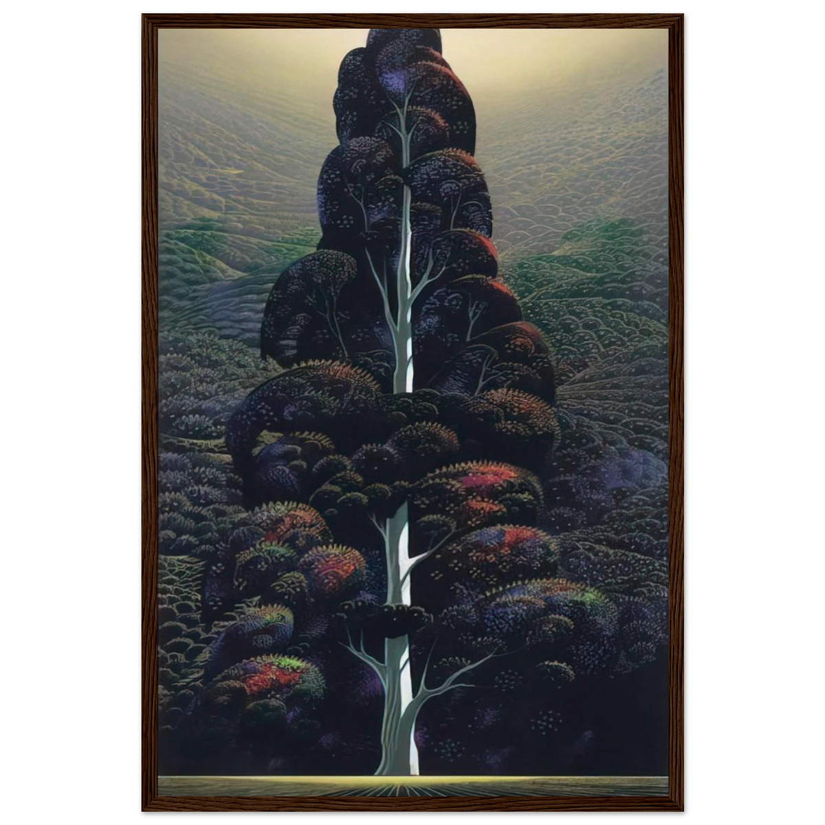 Reaching for the Sky Framed Poster | Eyvind Earle Framed Prints Wall Art | Eyvind Earle Prints