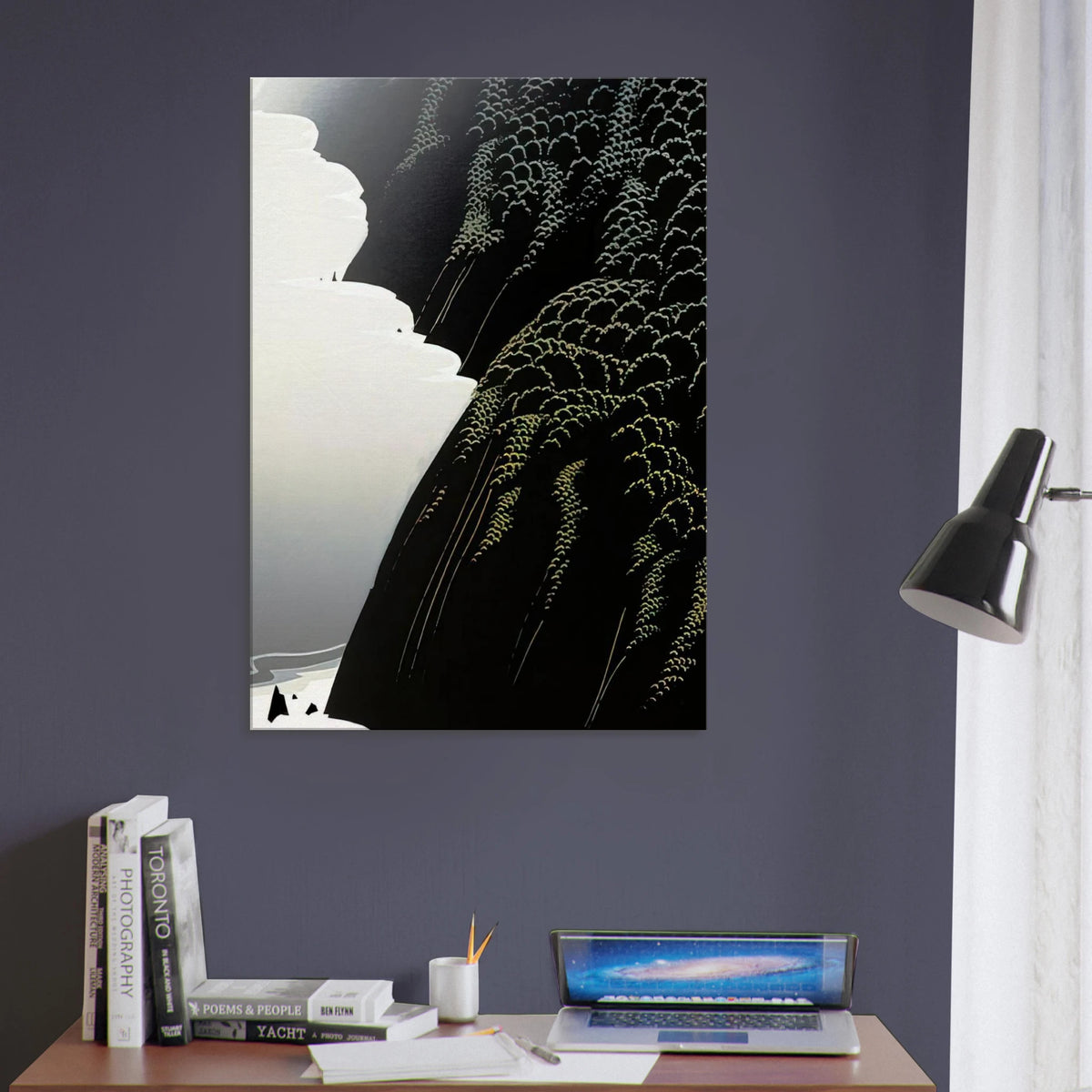 California Coast Canvas | Eyvind Earle Canvas | Eyvind Earle Prints