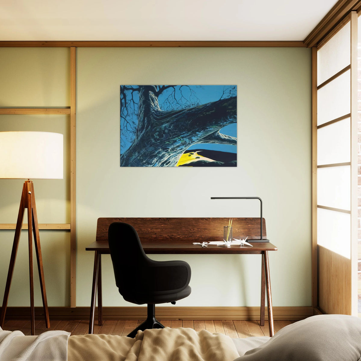Distant Meadow Canvas | Eyvind Earle Canvas | Eyvind Earle Prints