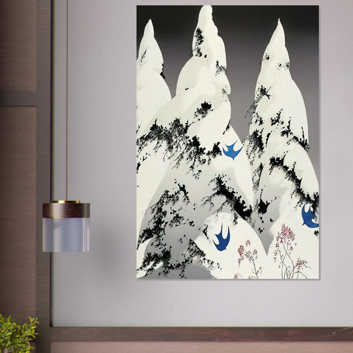 Winter Pine Poster | Eyvind Earle Poster | Eyvind Earle Prints