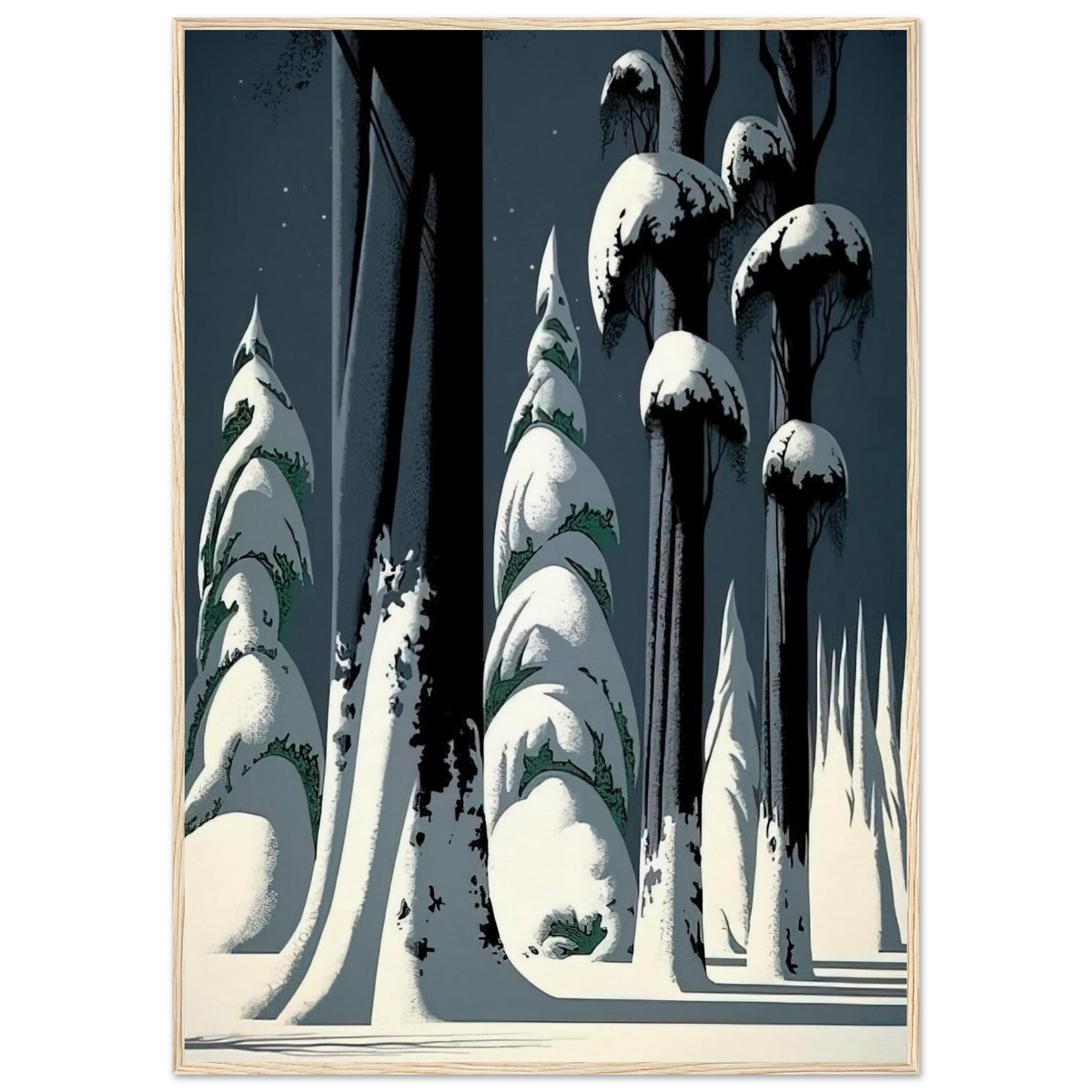 Yosemite Framed Poster | Eyvind Earle Framed Prints Wall Art | Eyvind Earle Prints