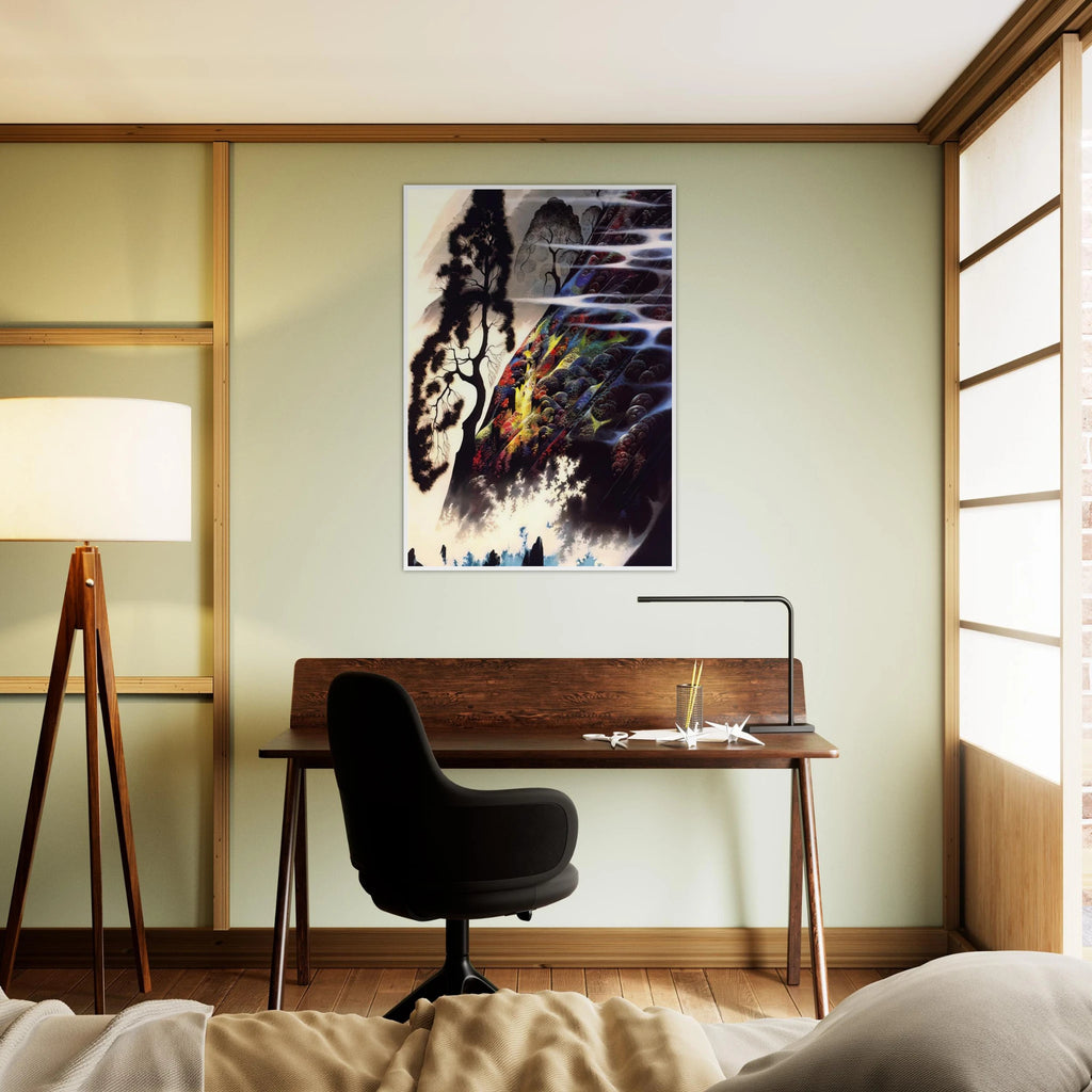 Radiant Splendor Framed Poster | Eyvind Earle Framed Prints Wall Art | Eyvind Earle Prints