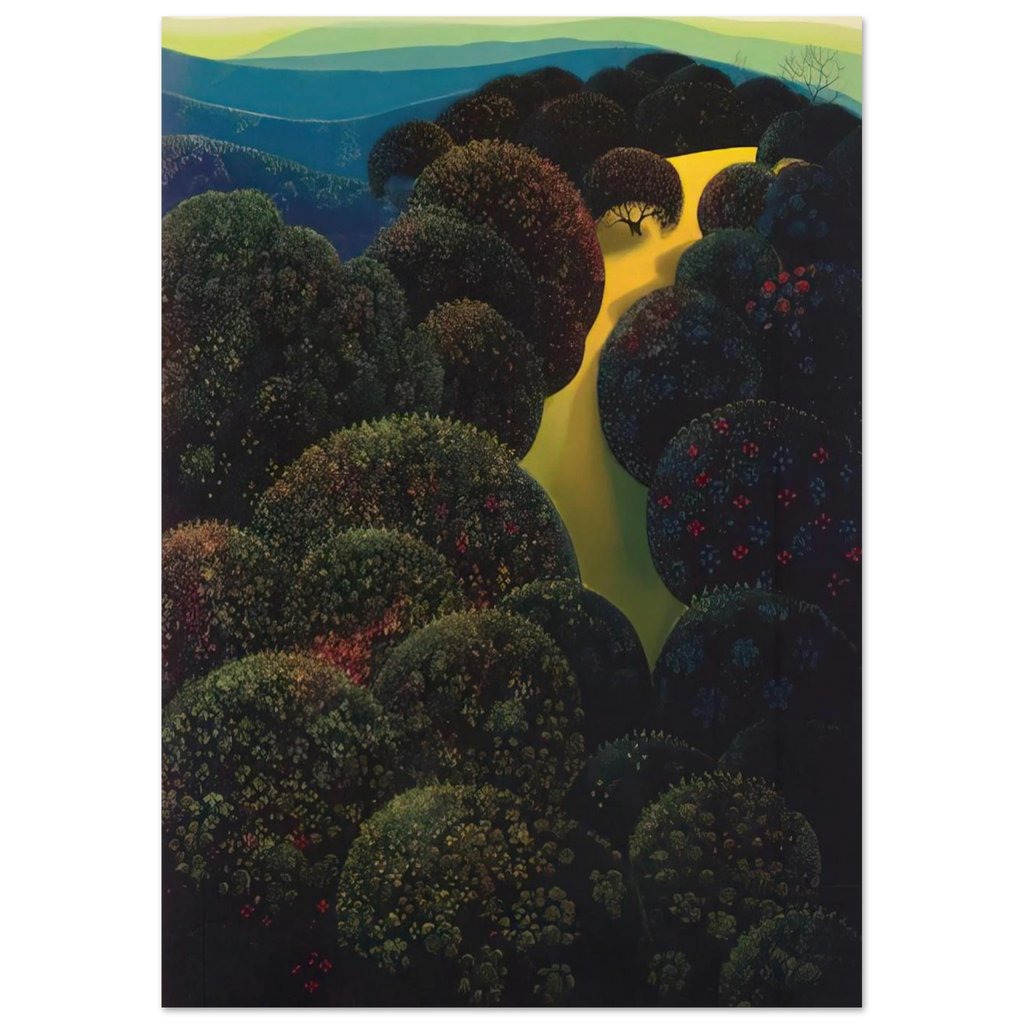 Hidden Pasture Poster | Eyvind Earle Poster | Eyvind Earle Prints