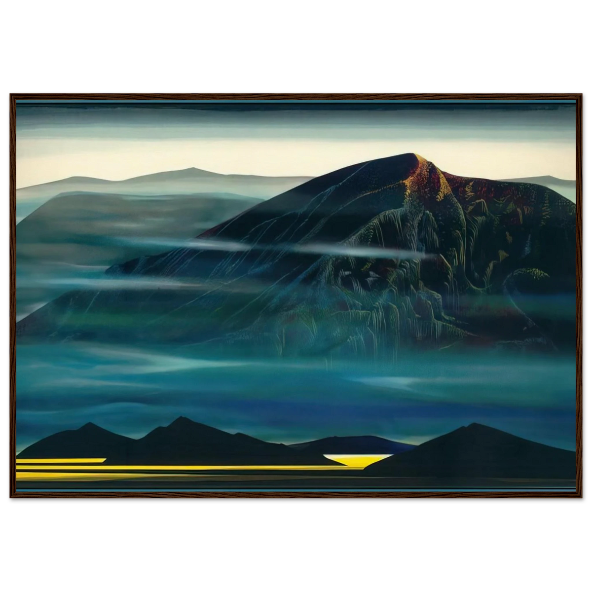 Santa Fe Trail new Serigrap Framed Poster | Eyvind Earle Framed Prints Wall Art | Eyvind Earle Prints