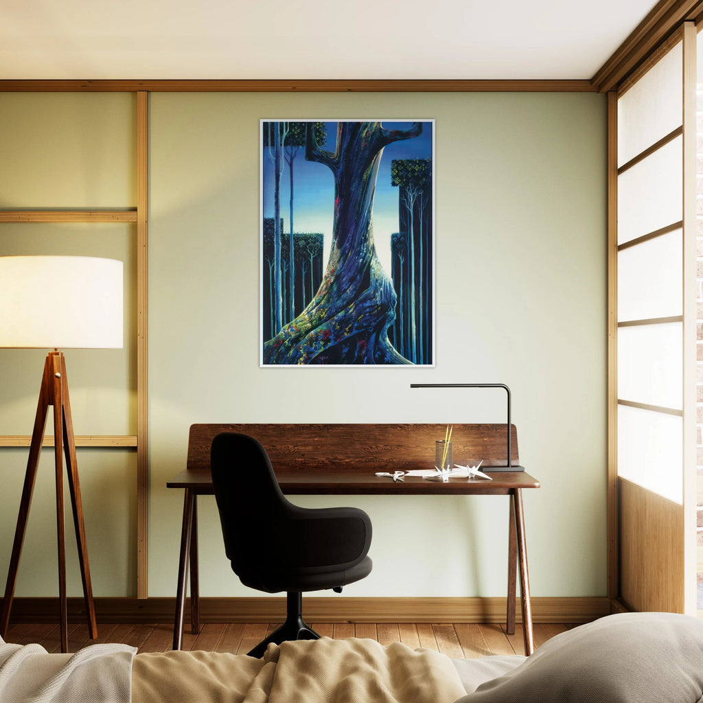 Medieval Forest Framed Poster | Eyvind Earle Framed Prints Wall Art | Eyvind Earle Prints