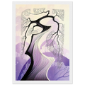 Carmel Cypress Framed Poster | Eyvind Earle Framed Prints Wall Art | Eyvind Earle Prints