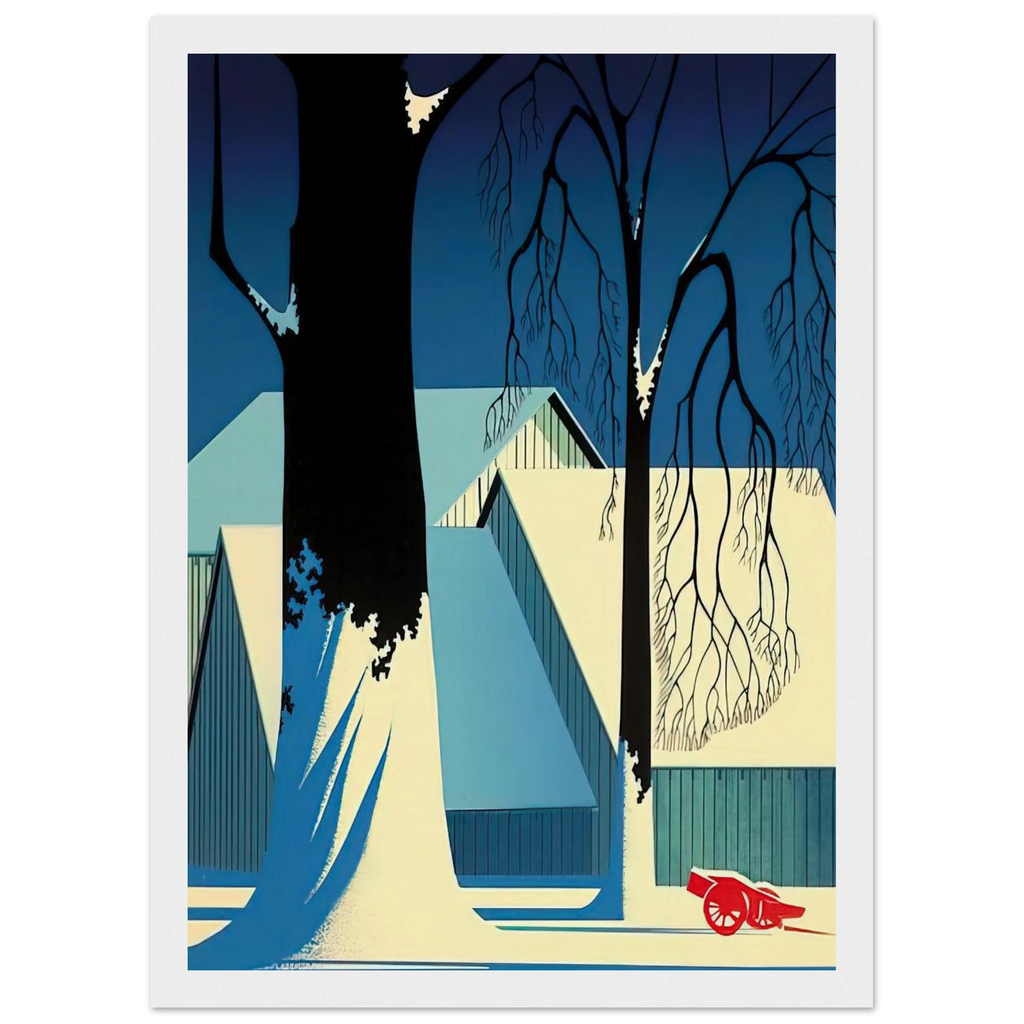 Turquoise Framed Poster | Eyvind Earle Framed Prints Wall Art | Eyvind Earle Prints
