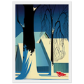 Turquoise Framed Poster | Eyvind Earle Framed Prints Wall Art | Eyvind Earle Prints