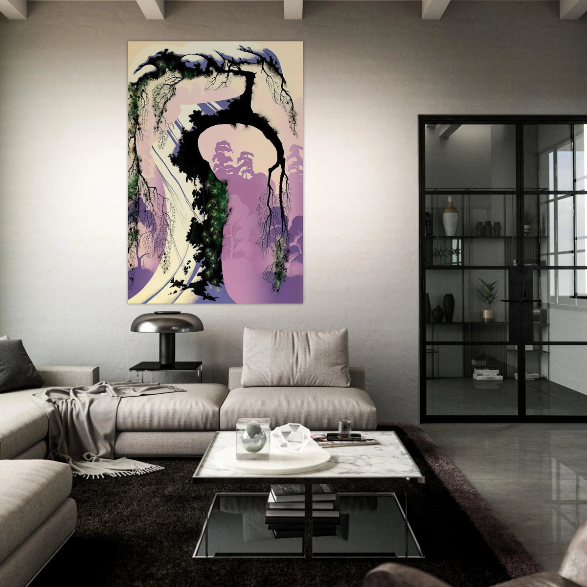 Norway Pine Poster | Eyvind Earle Poster | Eyvind Earle Prints