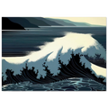 A Sounding of Surf Poster | Eyvind Earle Poster | Eyvind Earle Prints