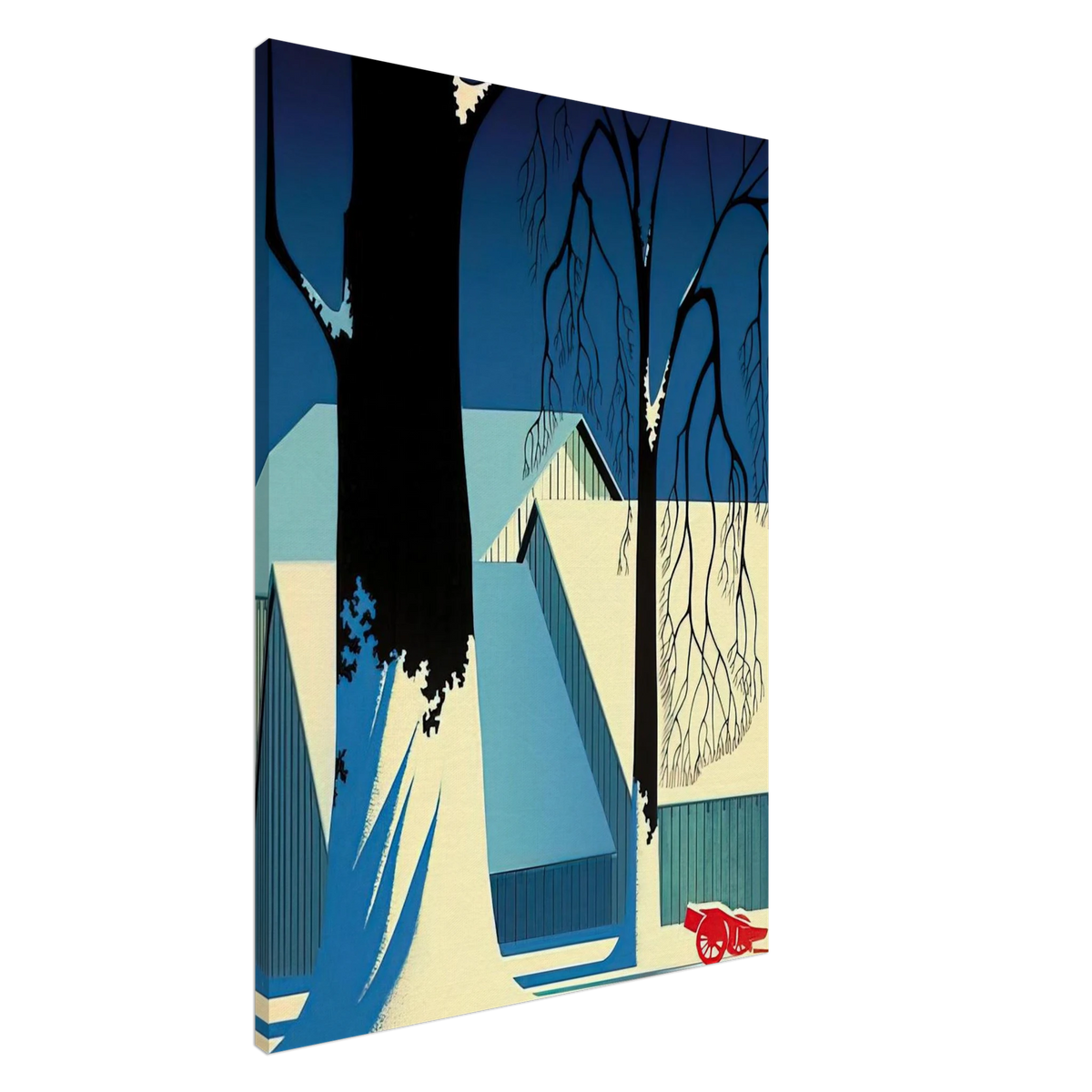 Turquoise Canvas | Eyvind Earle Canvas | Eyvind Earle Prints