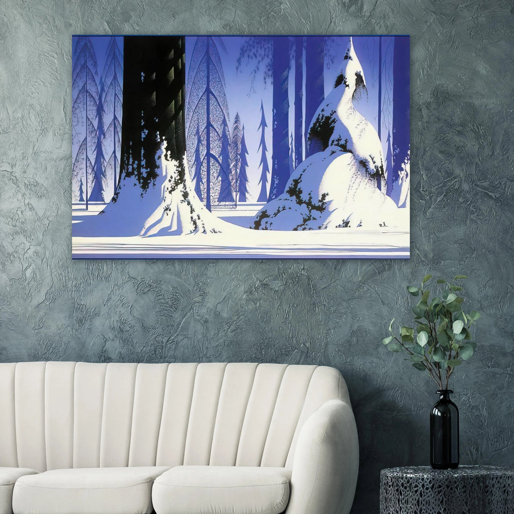 Winter Poster | Eyvind Earle Poster | Eyvind Earle Prints