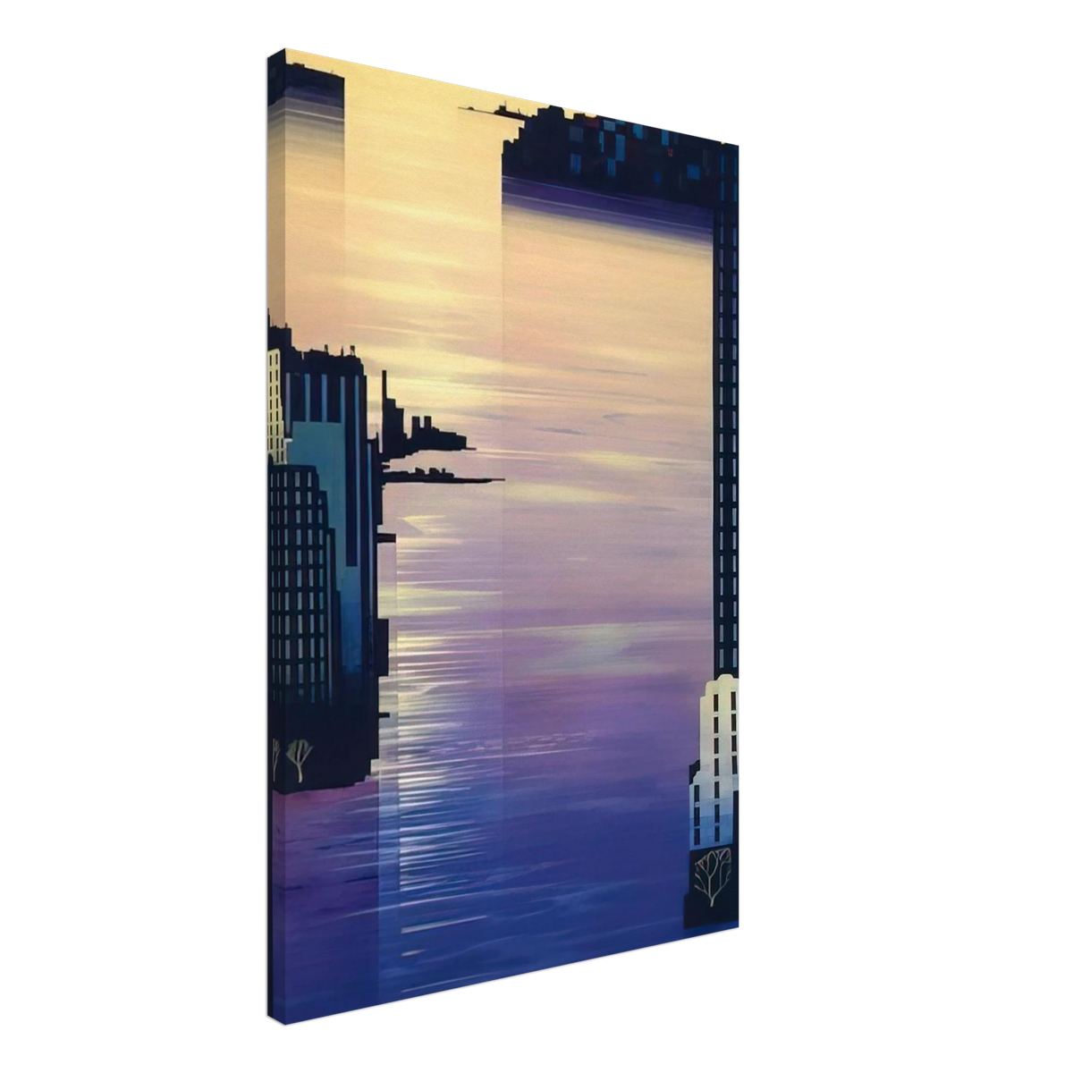 East River Canvas | Eyvind Earle Canvas | Eyvind Earle Prints