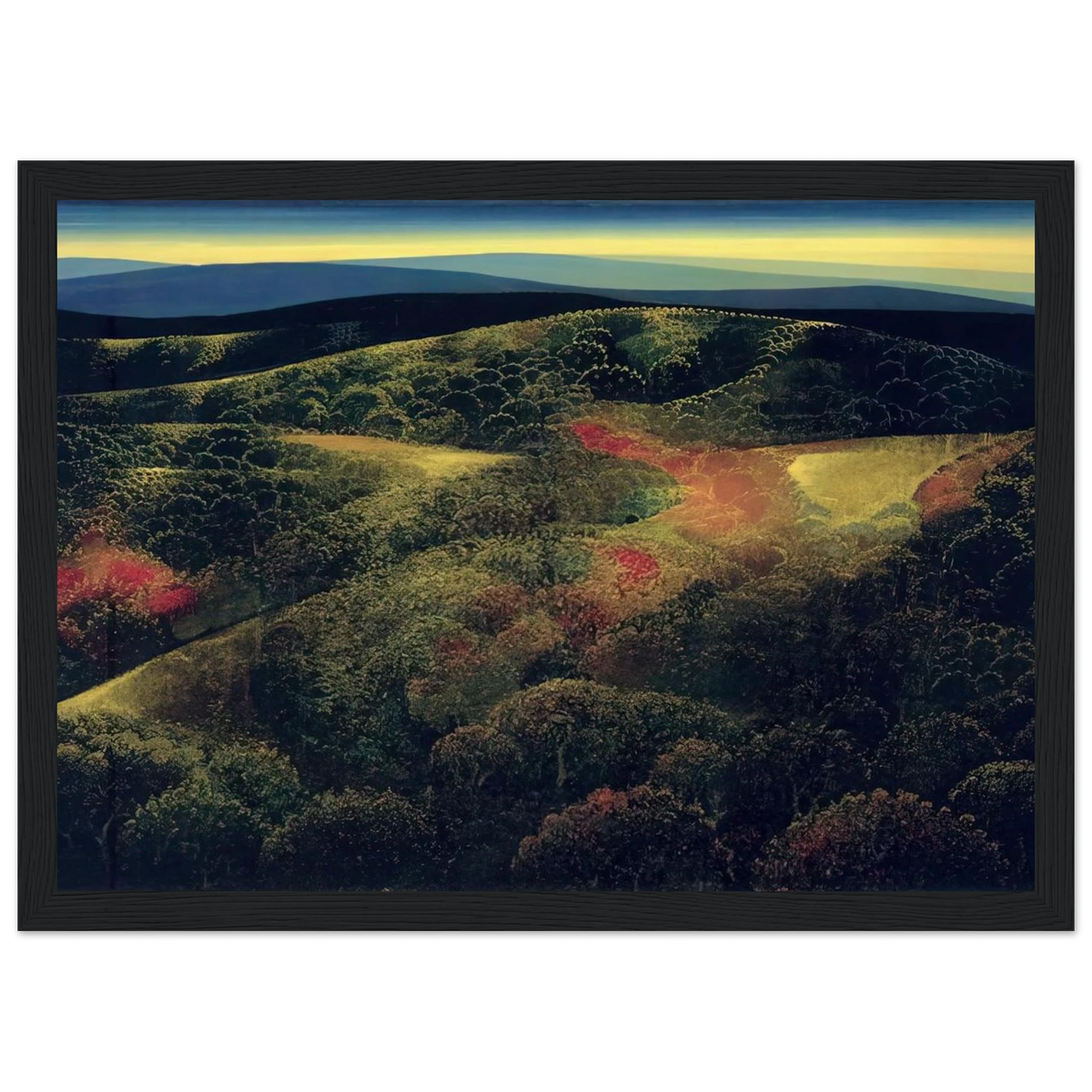 Late October Framed Poster | Eyvind Earle Framed Prints Wall Art | Eyvind Earle Prints