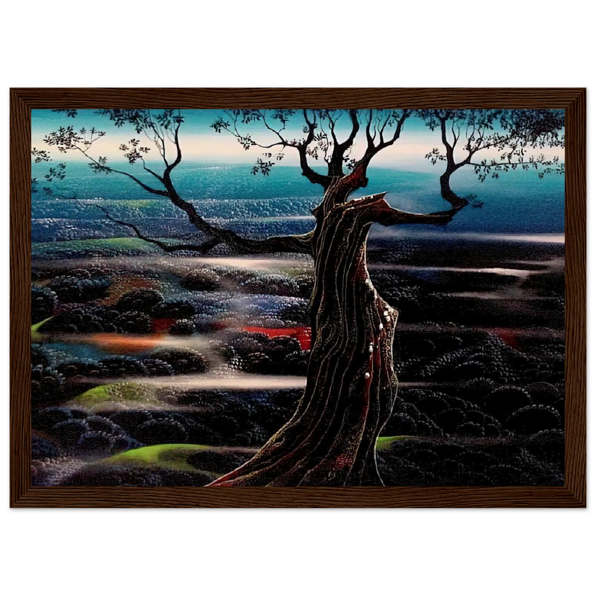Wild Valley Framed Poster | Eyvind Earle Framed Prints Wall Art | Eyvind Earle Prints