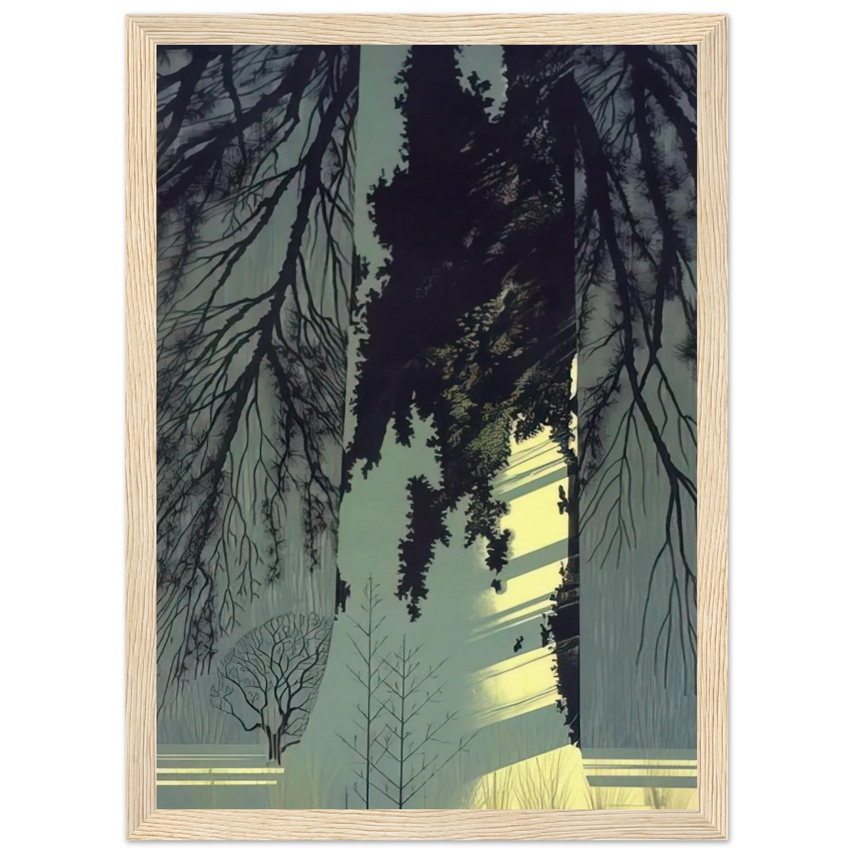 Snow White Framed Poster | Eyvind Earle Framed Prints Wall Art | Eyvind Earle Prints