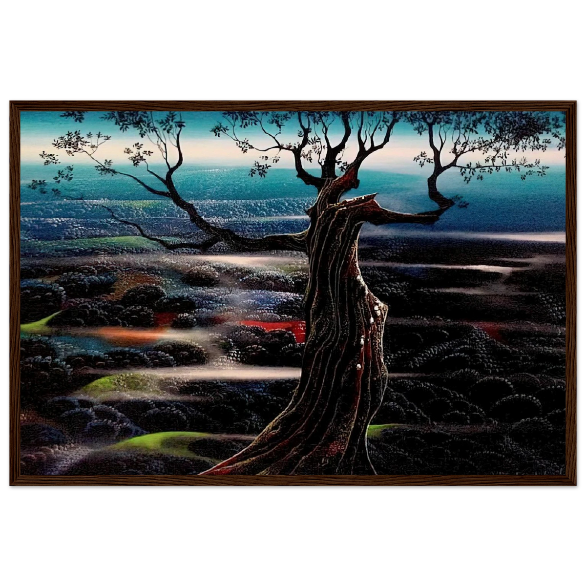 Wild Valley Framed Poster | Eyvind Earle Framed Prints Wall Art | Eyvind Earle Prints