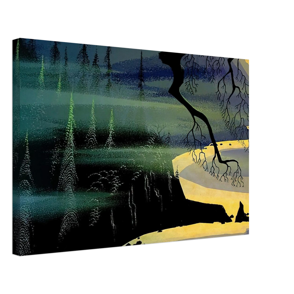 Blue Mist Canvas | Eyvind Earle Canvas | Eyvind Earle Prints