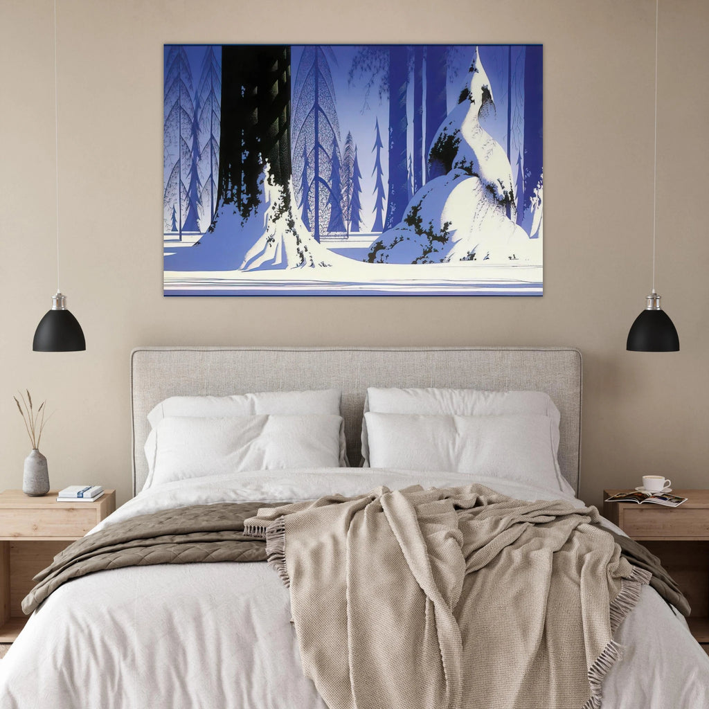 Winter Poster | Eyvind Earle Poster | Eyvind Earle Prints