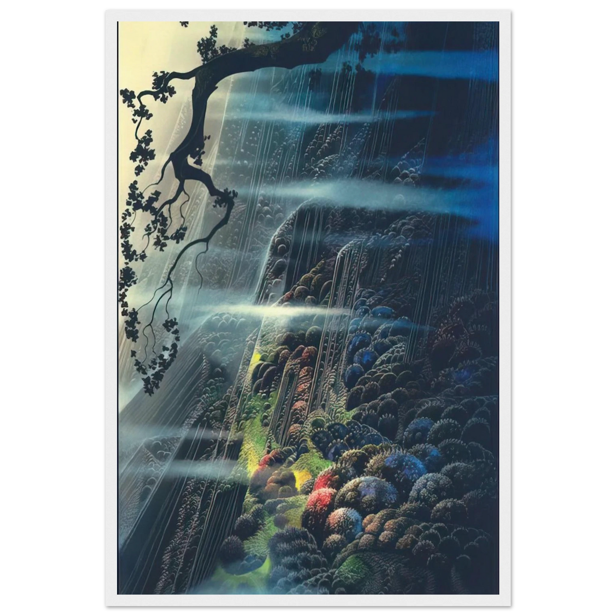 Evening Magic Framed Poster | Eyvind Earle Framed Prints Wall Art | Eyvind Earle Prints
