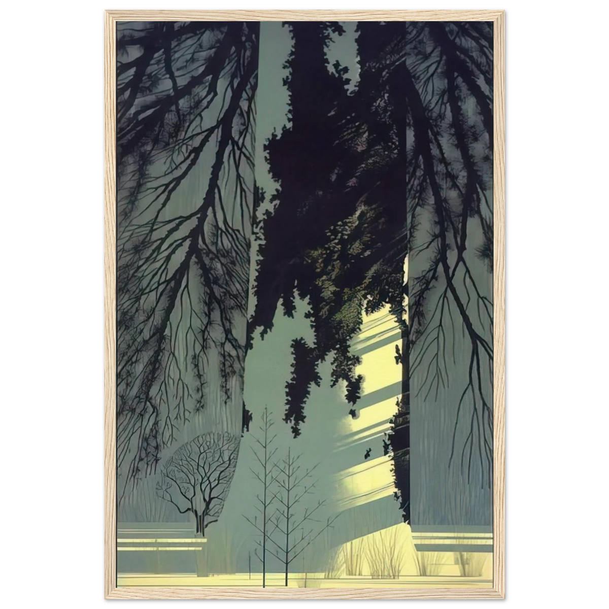 Snow White Framed Poster | Eyvind Earle Framed Prints Wall Art | Eyvind Earle Prints