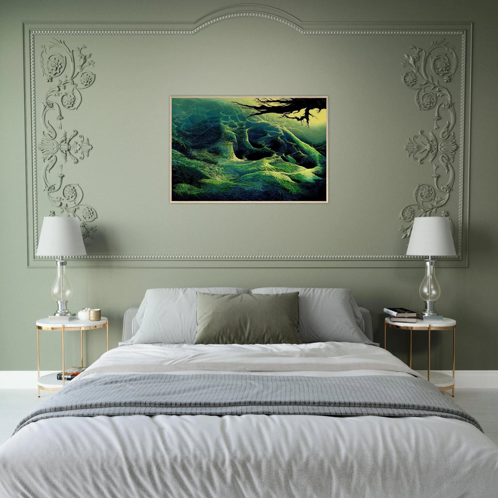 My Soul Framed Poster | Eyvind Earle Framed Prints Wall Art | Eyvind Earle Prints