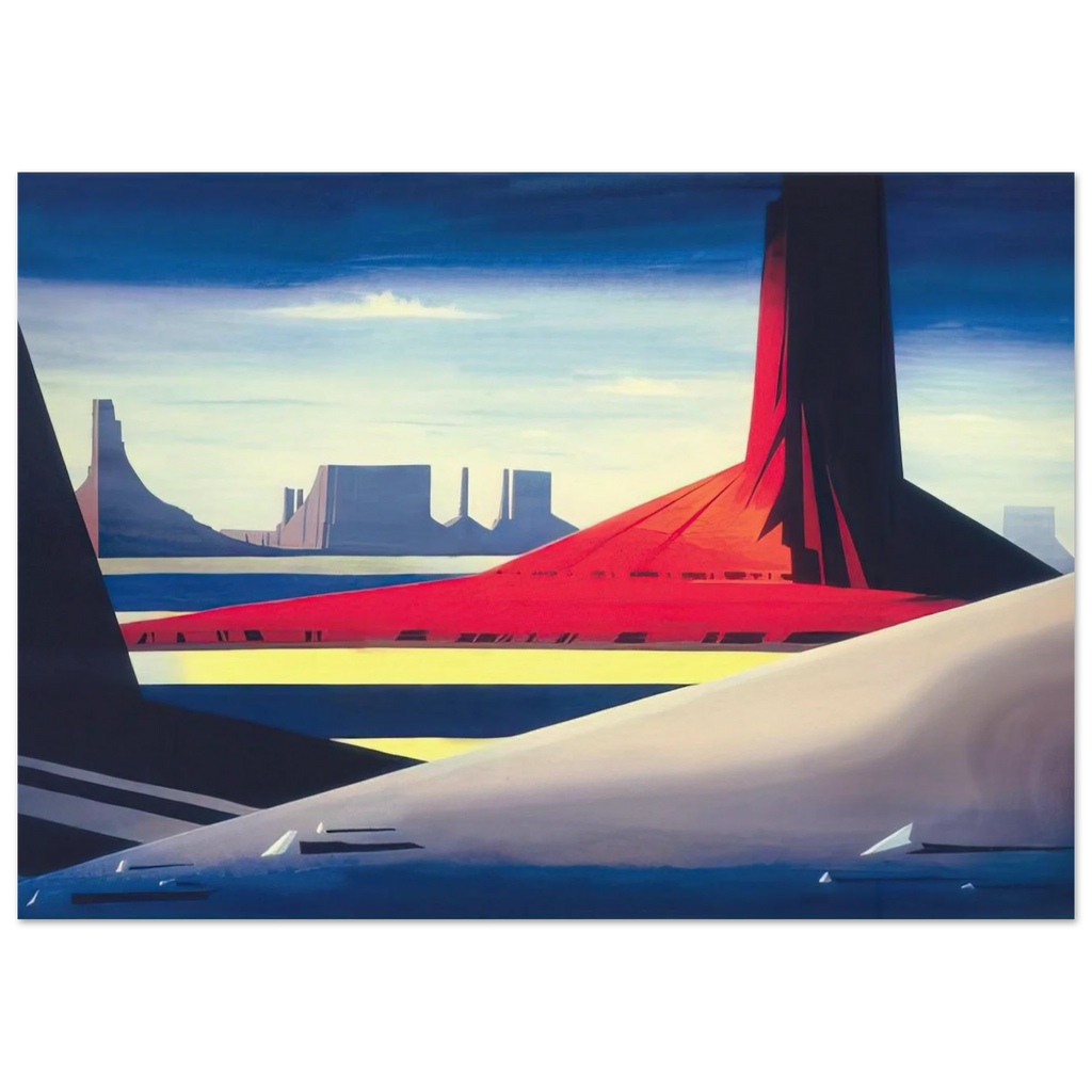 Monument Valley Poster | Eyvind Earle Poster | Eyvind Earle Prints