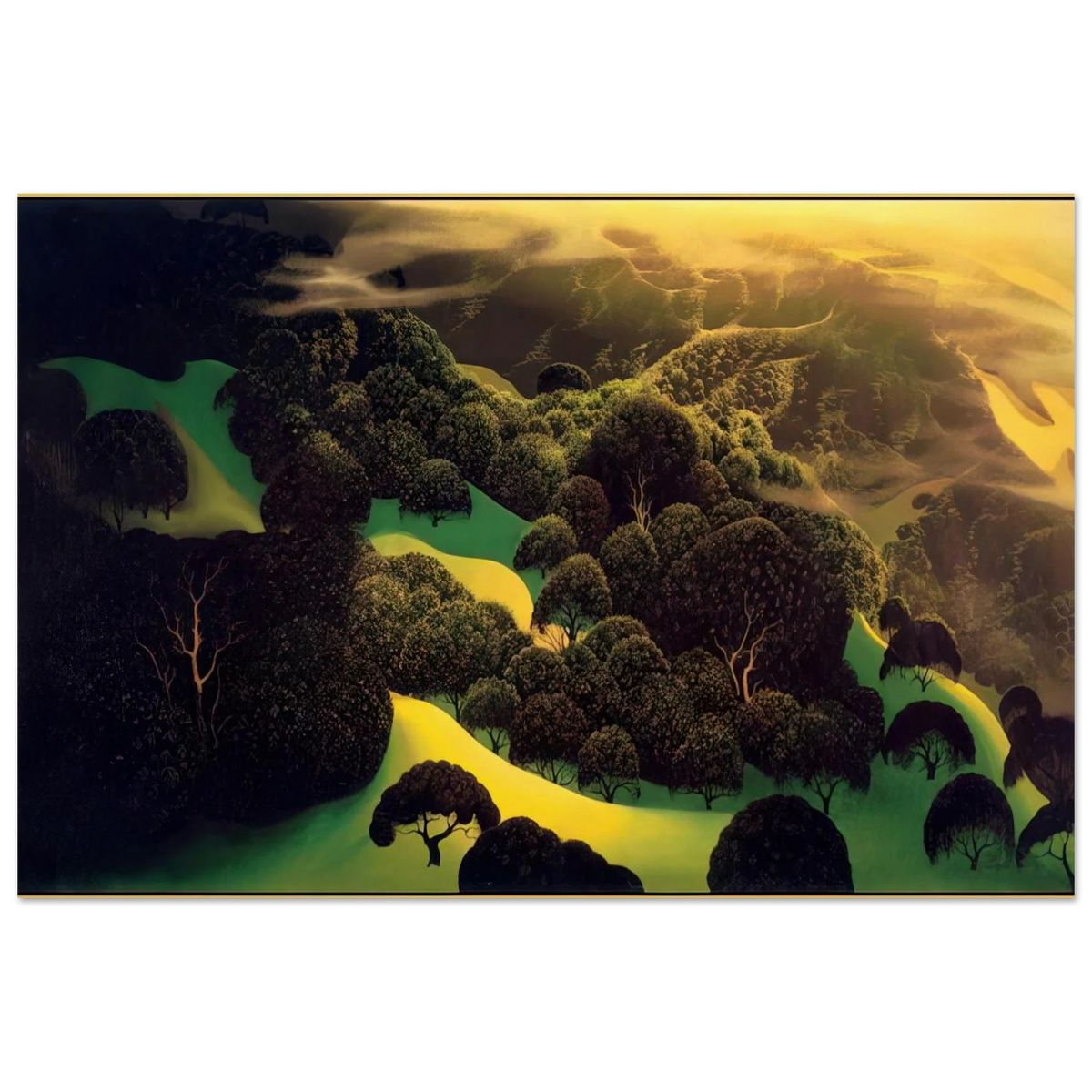 Deep Wilderness Poster | Eyvind Earle Poster | Eyvind Earle Prints