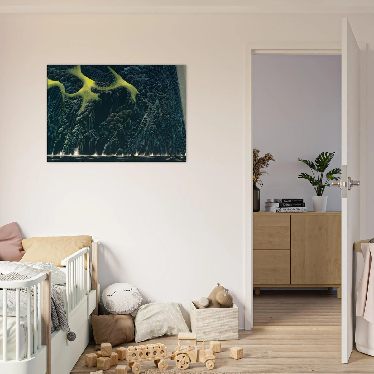 Out of the Sea Canvas | Eyvind Earle Canvas | Eyvind Earle Prints