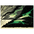 Green Big Sur Poster | Eyvind Earle Poster | Eyvind Earle Prints