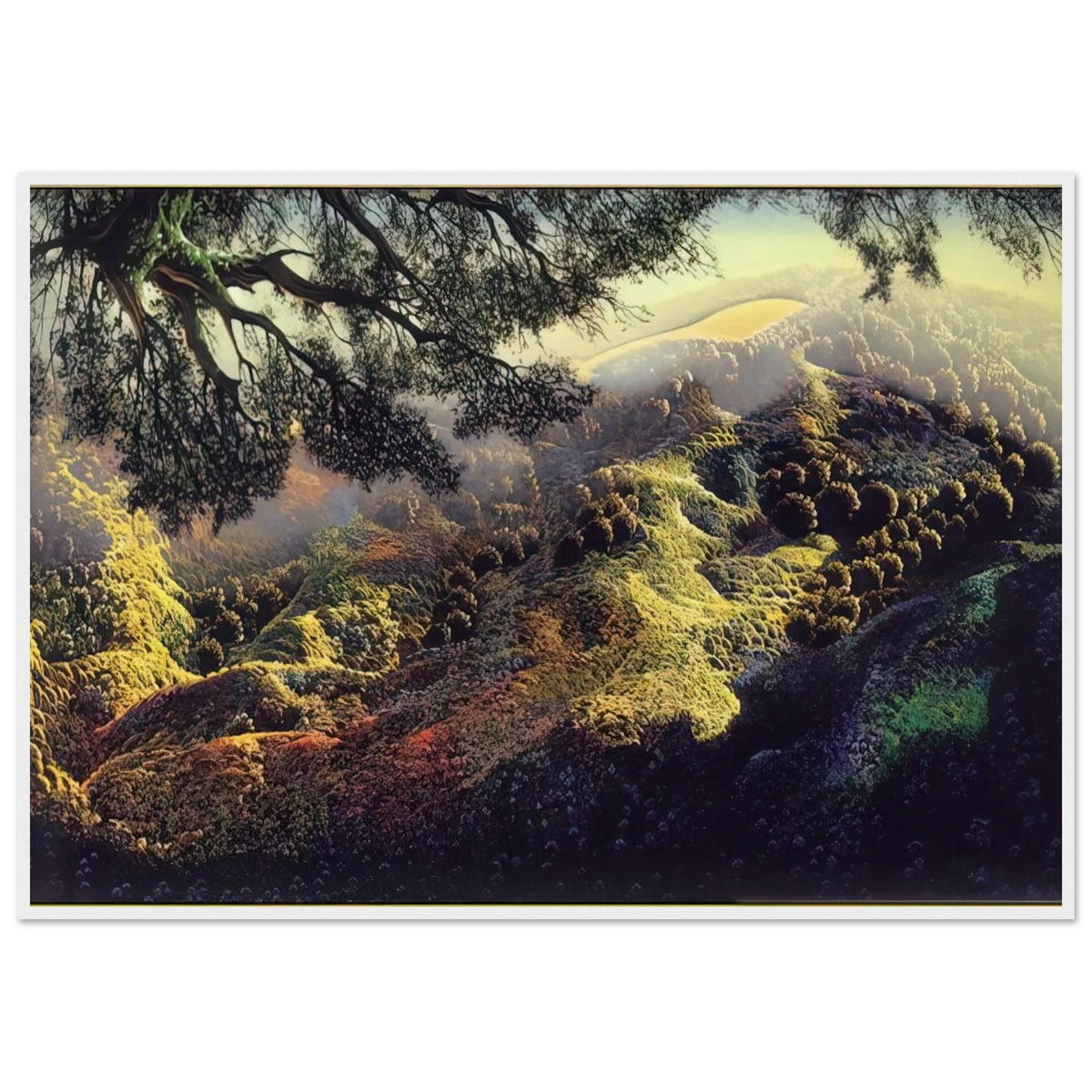 Paradise Framed Poster | Eyvind Earle Framed Prints Wall Art | Eyvind Earle Prints